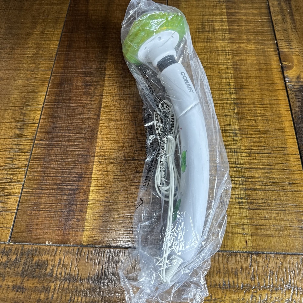 NIB Conair Sport Series Back Massager White Green Body Flex Heated Wand WM200XT - Picture 6 of 6